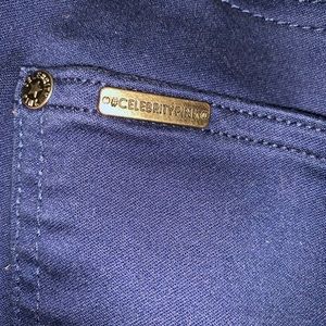 Blue Skinny fit pants